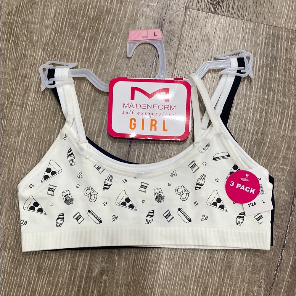 Maidenform Cream and Black Underwear Accessories